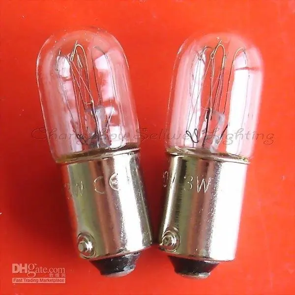 

Small bulb lamp 220v 3w Ba9s T10x28 A592