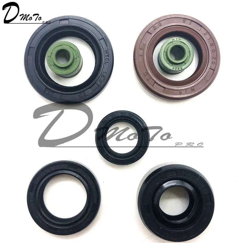 YinXiang Engine 150/160cc YX150/160 engine Oil Seal Valve seal For Chinese Dirt Pit Bike Kayo BSE Apollo YX Engine Parts