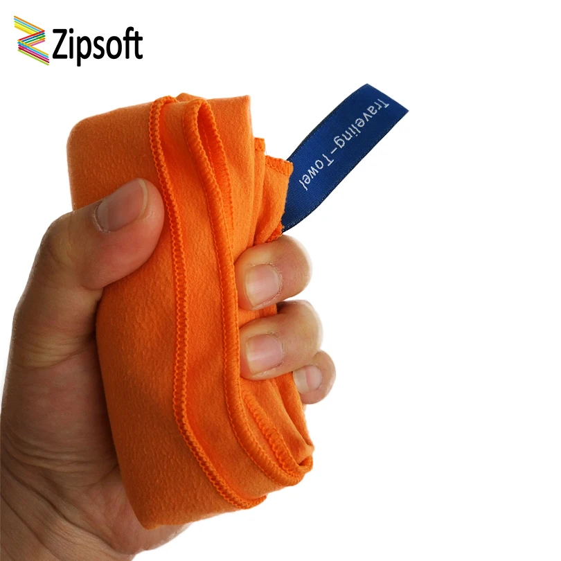 Zipsoft Microfiber towel Quick Dry Hand towel Headband Sports Fitness Running Cycling Crossfit Hiking 2019 new