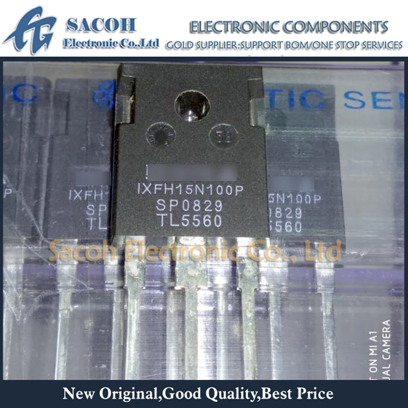 

Refurbished Original 5Pcs/Lot IXFH15N100Q3 IXFH15N100Q IXFH15N100P IXFH15N100 TO-247 15A 1000V Single MOSFET