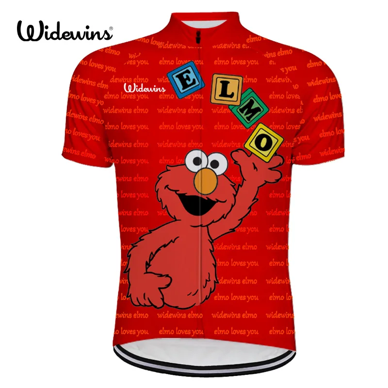 Elmo Loves You Short Sleeve Cycling Jersey Racing Sportswear Tops Bicyclearmteeth Elmo Loves You Sleeve Cycling Jersey elmo 8014