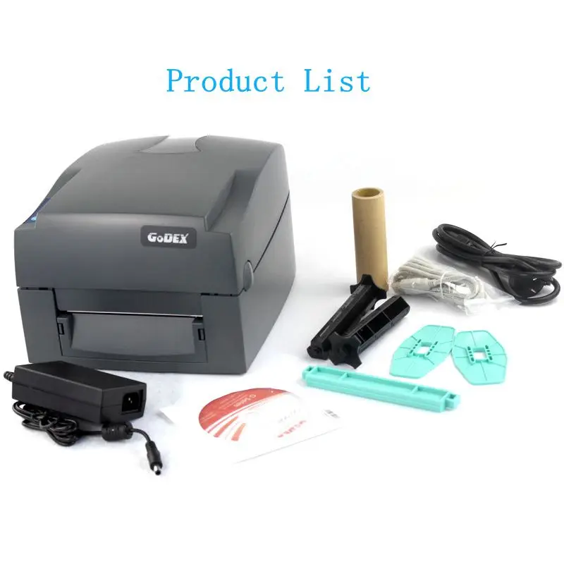 

Thermal Label Barcode Printer For godex G530U Water Label Printer Clothing Tag Thermal Printer, Self Adhesive Barcode Printer,