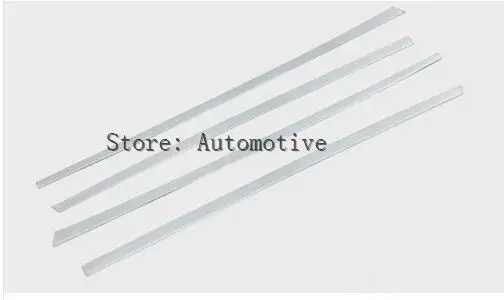 2014 2015 For Nissan  Rogue   X-trail Stainless Steel Door Inner Side Strip Molding Trim Cover 4pcs