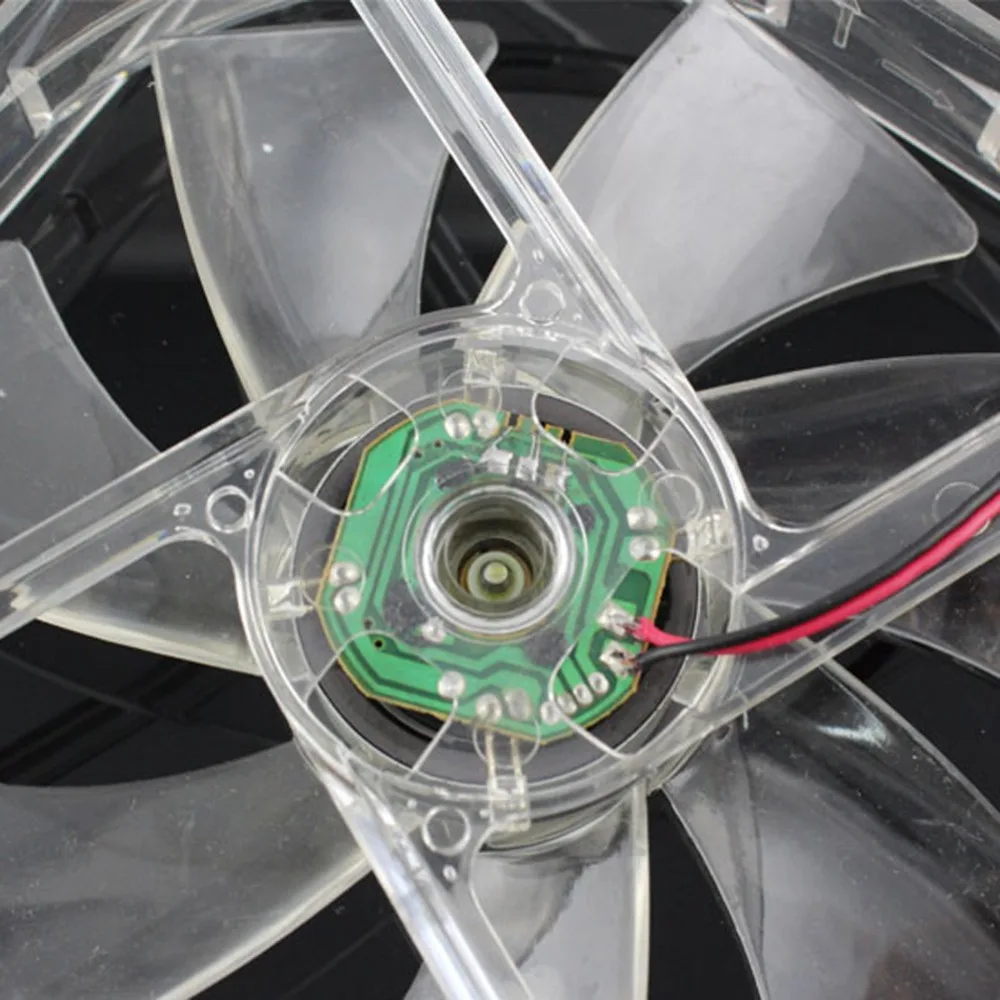 120*120*25 мм, красный светодиод, 12 В постоянного тока, 4 контакта, компьютерный чехол для ПК, радиатор, охлаждение процессора, светодиодная подсветка вентилятора, 10% об/мин, вентилятор 2200 PC