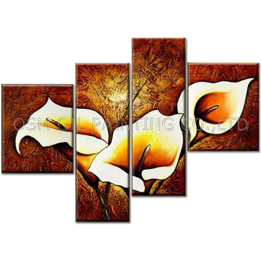 

Excellent Artist Handmade High Quality Abstract Flower Oil Painting on Canvas Beautiful Handmade Flower Painting for Living Room