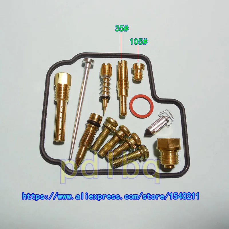 (4 sets/pack )1983-1994 year HMHonda NC23 CBR400RR CBR23 four-cylinder sport motorcycle carburetor repair kit Kit