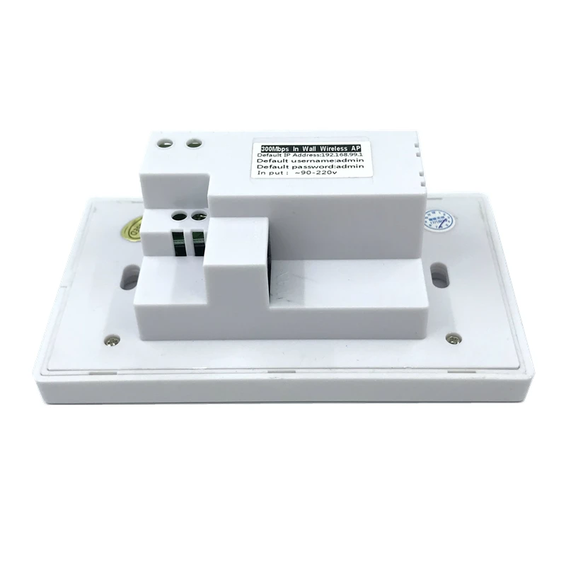 ANDDEAR Branco Sem Fio WiFi em AP Parede Quartos de Hotel de Alta Qualidade Tampa Mini Wall-mount AP Router Wi-Fi de Acesso ponto