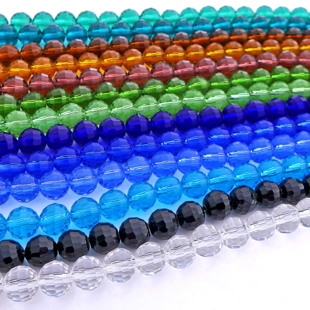 wholesale 6/8/10mm hot sale Top Quality 5003 disco ball crystal glass beads basic color free shipping new arrival-1