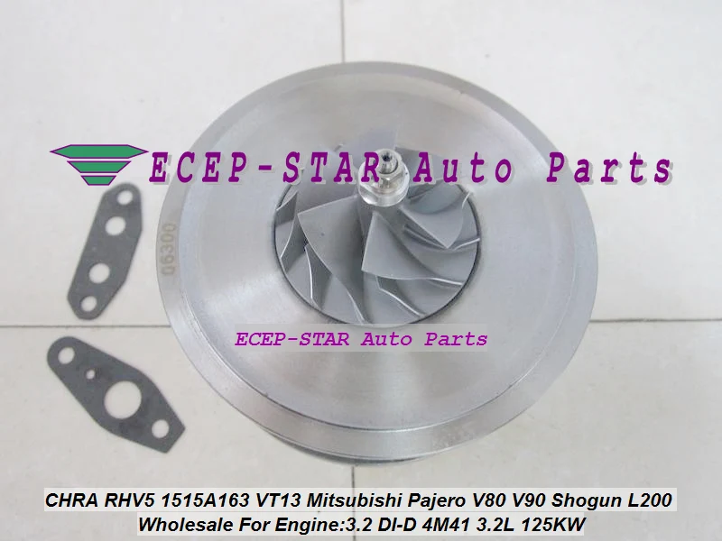 Turbo Cartridge CHRA RHV5 1515A163 VT13 VT-13 For Mitsubishi Pajero V80 V90 Shogun L200 3.2 DI-D 4M41 3.2L 125KW Turbocharger