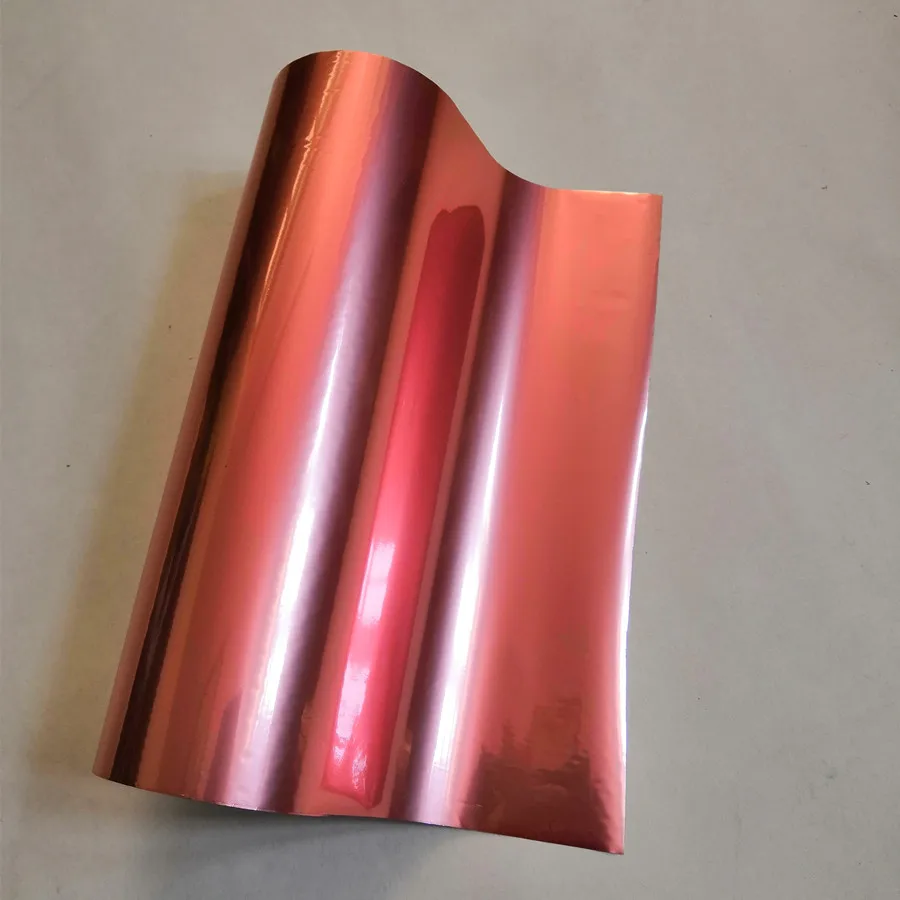 Metallic foil matt brown color 262 hot stamping foil hot press on paper or plastic  heat transfer film 21cm x 120m