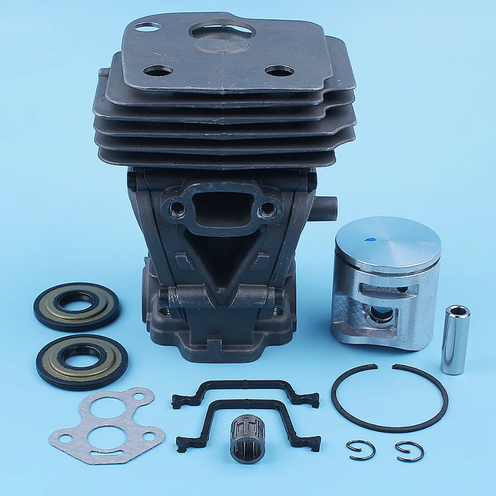 Imagem -02 - Kit de Vedação da Manivela para Pistão do Cilindro 44 mm para Husqvarna 450 Rancher 445 445e Motosserra Peças Sobressalentes de Rolamento de Agulha Banhadas