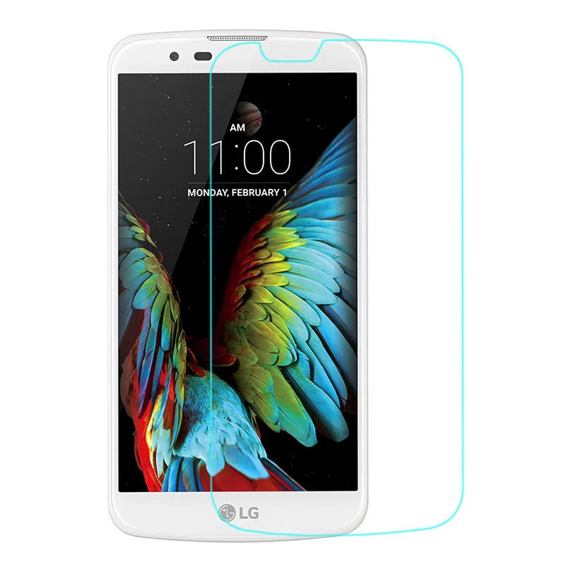 (Not Full Cover) For LG K10 K 10 Tempered Glass Screen Protector Protective Film On K410 K420N K430ds K430dsY pelicula de vidro