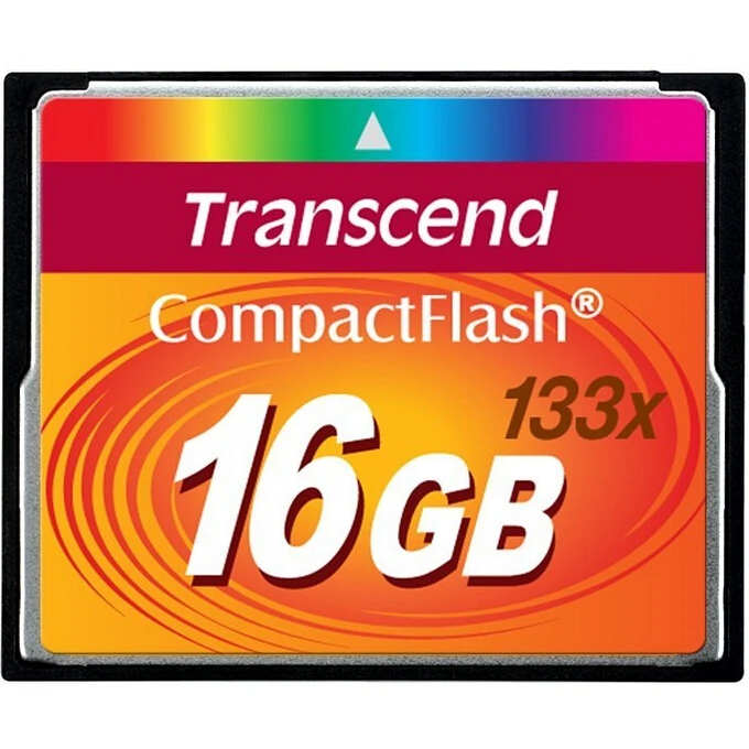 Original Transcend High Quality Professional Memory Card 32GB 16GB 8GB 4GB 2GB 1 SLC High Speed CF Card 133x Compact Flash Card