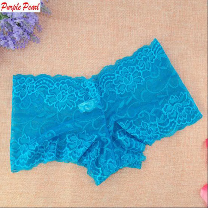 HW190 Cheap Summer Thin Lace Panties Underwear Women See through Comfortable Shorts Women Female Intimates Boxers Boyshorts