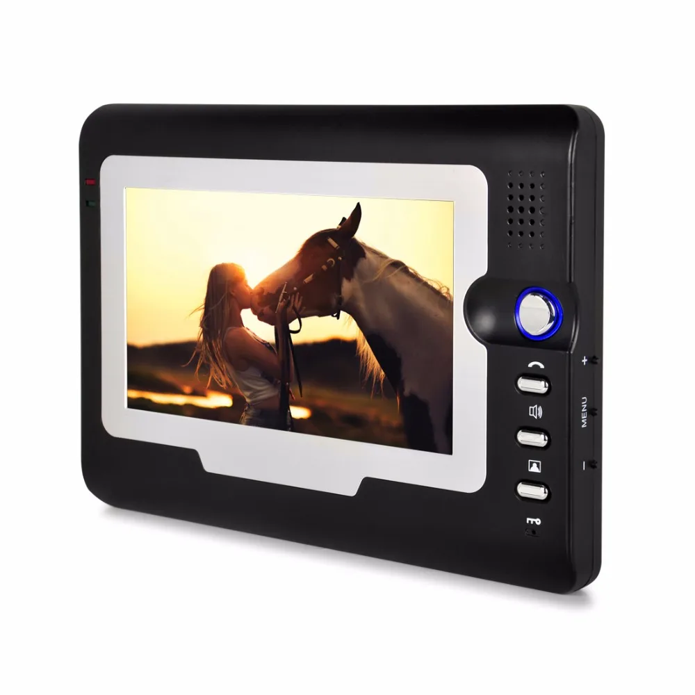 SmartYIBA 7 "TFT Farbe LCD Monitor Video Tür Sprechanlage Türklingel System Kit Entsperren IR Nachtsicht Regendicht Kamera Video