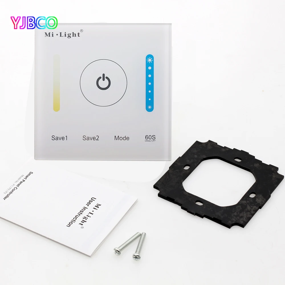 Miboxer P1/P2/P3 Smart Panel Controller Dimmen Led Dimmer Rgb/Rgbw/Rgb + Cct Kleur temperatuur Cct Voor Led Panel/Strip Licht