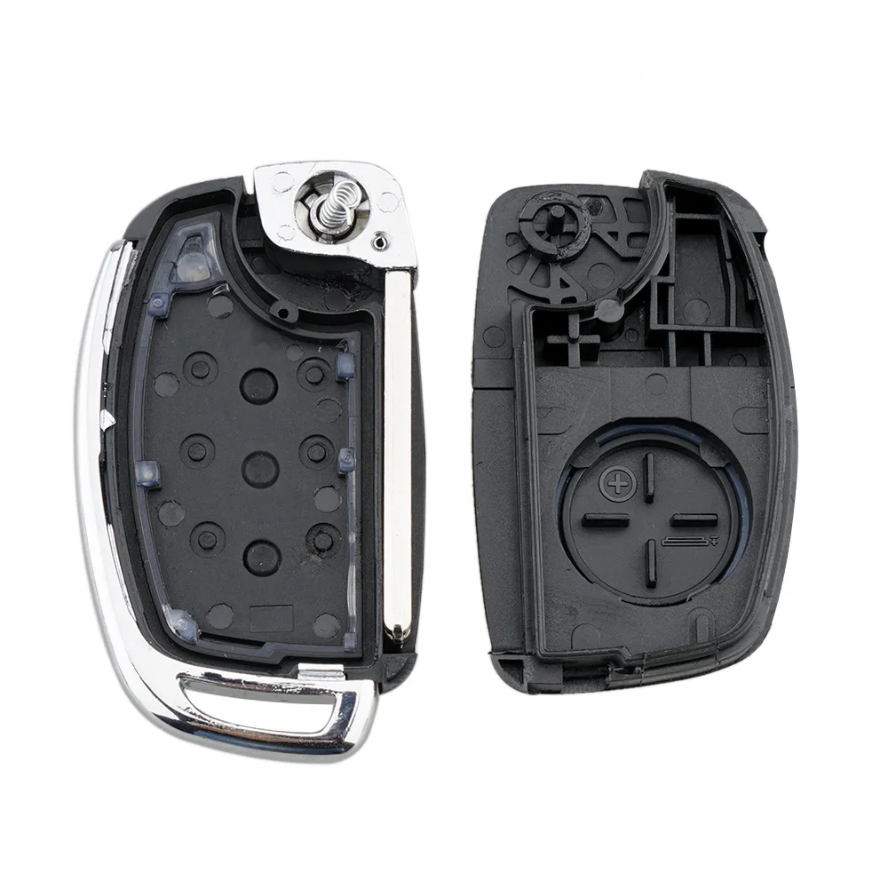 Remote Key Case Fob 3 Button Flip Folding Car Key Shell For Mistra Hyundai HB20 SANTA FE IX35 IX45 Accent I40 Solaris