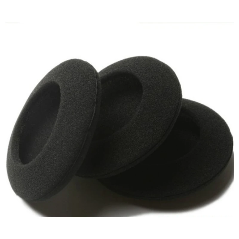 10 pairs 60mm Headphone Earphone Earbud Ear Pad Soft Foam Cover Replacement Black