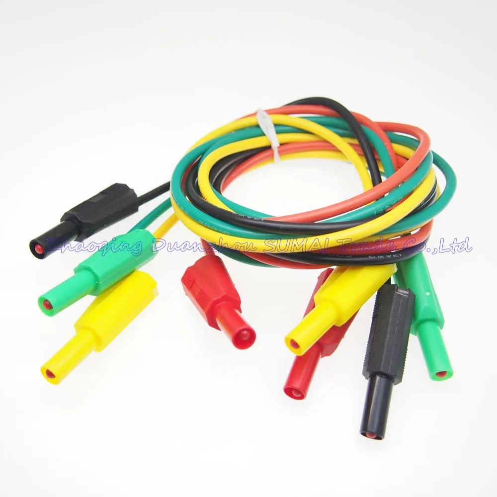 High pressure multimeter pen extension test line with 4mm plug/socket, CATIII 600V /19A