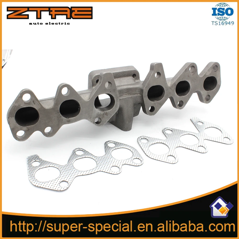 Cast Exhaust Manifold For 1993-1998 Toyota Supra MK4 2JZGTE 2JZ-GTE 2JZ T4 Flange Cast Iron Turbo Manifold For Lexus IS300