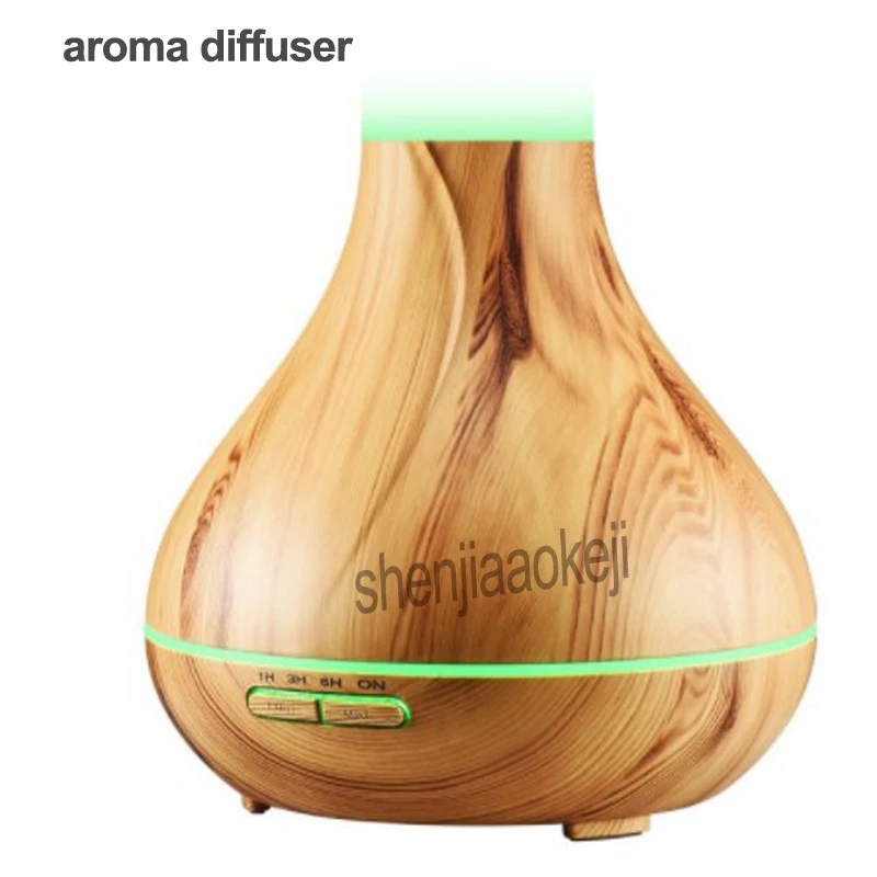 1 Máy Tính Gia Dụng Máy Xông Tinh Dầu Tinh Máy Khuếch Tán Tinh Dầu Siêu Âm Thanh Máy Tạo Độ Ẩm Không Khí Có Điều Khiển Từ Xa 400Ml 100-240V 12W