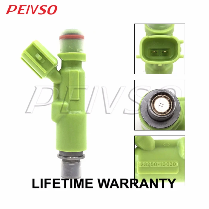 PEIVSO 4pcs 23250-13030 23209-13030 Fuel Injector For TOYOTA JP LITEACE, TOWNACE 1996~2007 1.8L 7KE