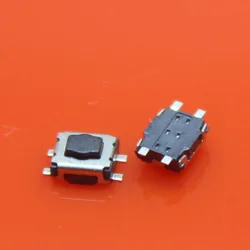 2PCS  3.5*3*1.8mm Micro Switch For Citroen C1 C2 C3 C4 C5 C6 C8 Remote Key Fob Repair Tactile Tact Push Button Switch 4Pin SMD