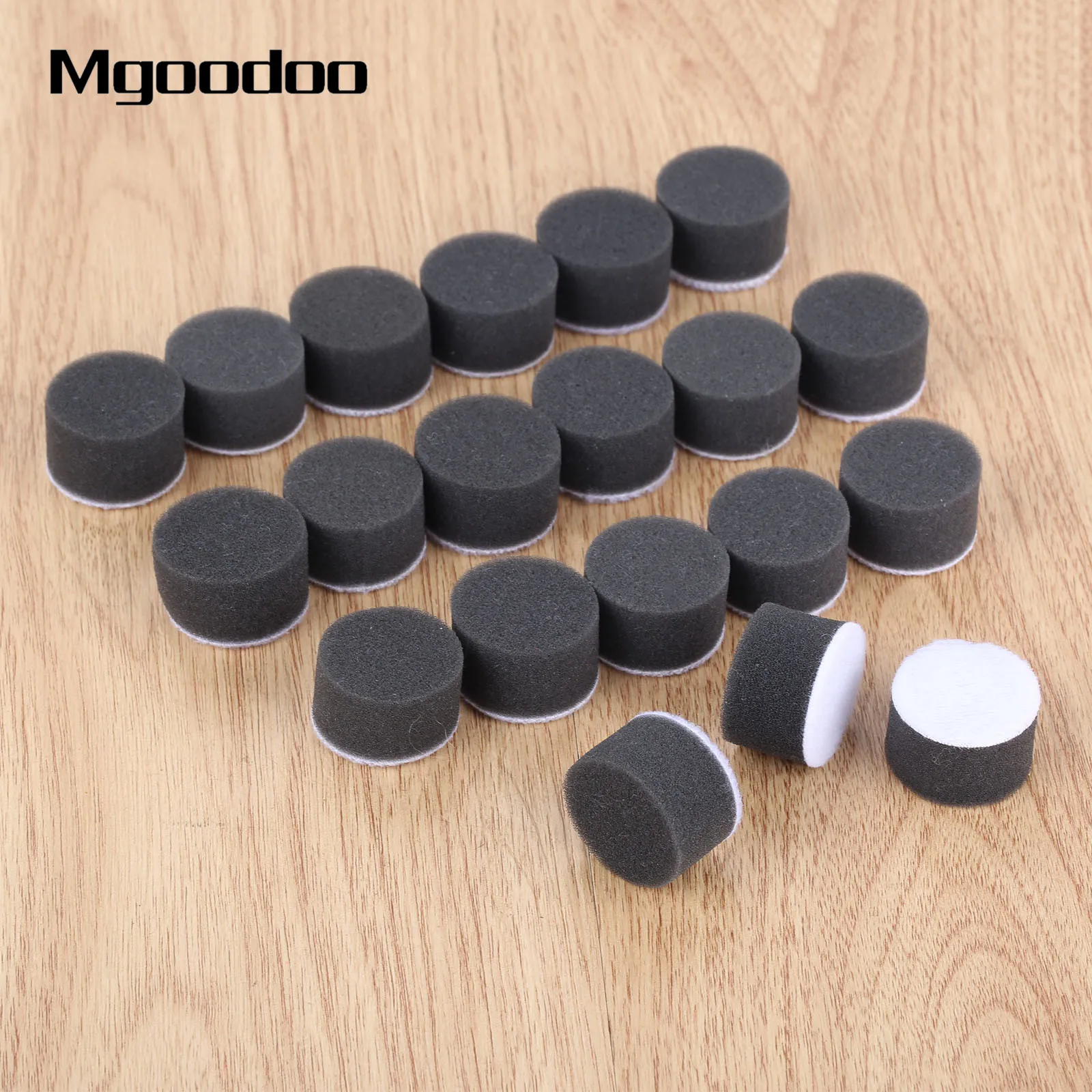 20Pcs 1inch 25mm Sponge Buffing Polishing Pad Kit Car Polisher Wax Buffer Polishing Pad For Dremel Electric Grinder Rotary Tool