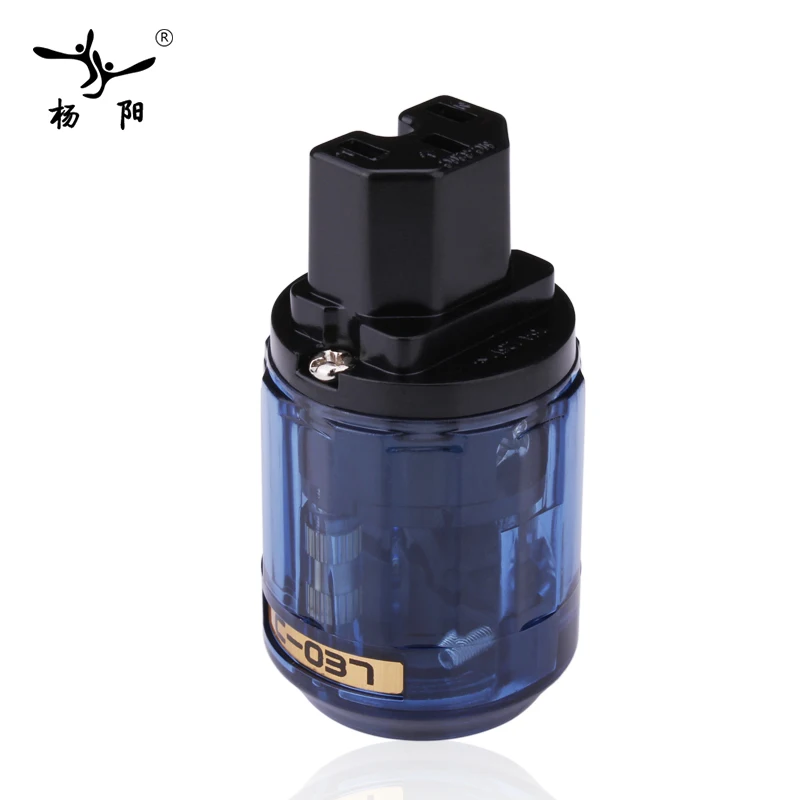 Spina di alimentazione ue una coppia oyhelper rodiato C-037 spina IEC + P-037E spina di alimentazione Schuko maschio e femmina spina di alimentazione EUR