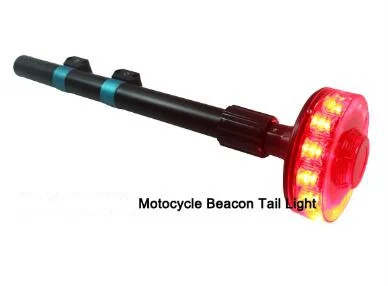 Motorcycle Led warning Light,12Leds,Scalable 90cm,Police Bike strobe bar light,motorbike Led emergency lights,waterproof