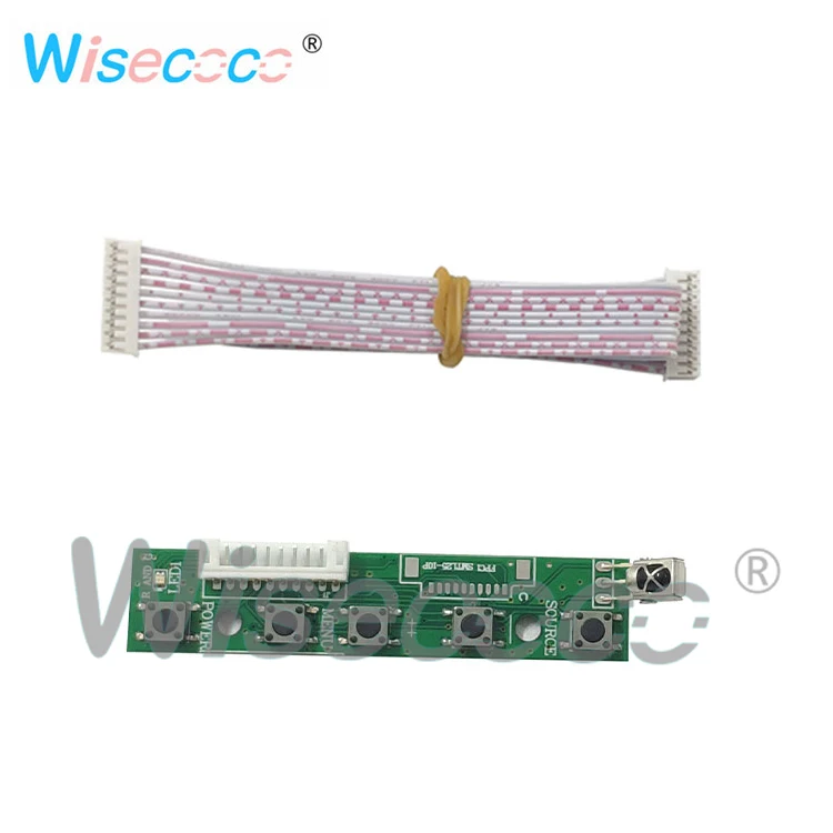 Imagem -06 - Placa de Controle para Raspberry pi 7-polegada hd Display N070icg Ld1 1280x800 Vga 2av 39pin