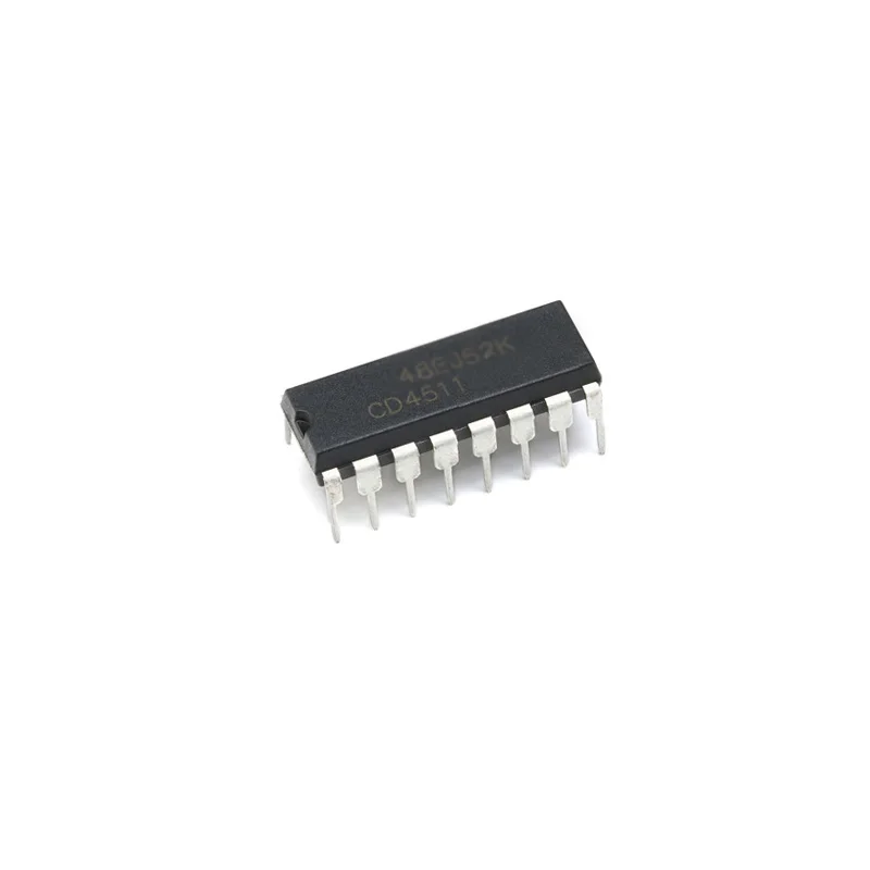 50pcs/lot DIP 4511/BCD Logic IC CD4511 DIP-16 New