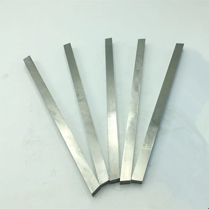 6PCS Cutting Lathe HSS Tool Bit 10 x 10 x 200mm High Speed Steel Bit For Lathe