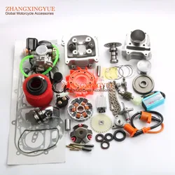 105cc Big Bore Performance Kit & CDI AC & 20mm Caliber Carburetor A9 Cam for GY6 50cc 139QMB Chinese Scooter Parts 52mm Bore