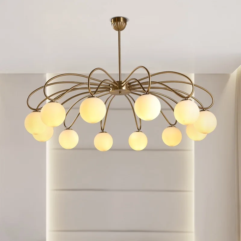 

Simple Iron Lampara Glass Hanging Lights Modern Bedroom Cafe Suspension Luminaire Gold Luminaire Suspendu Home Lighting Fixtures