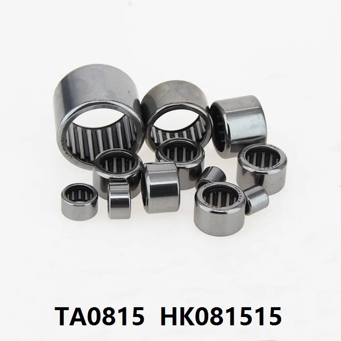 

100pcs/lot TA0815 HK081515 Drawn Cup Type Needle Roller Bearing 8x15x15 mm free shipping high quality