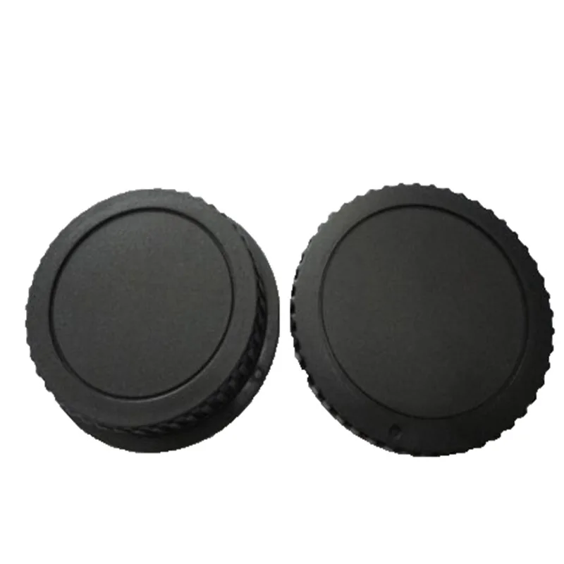 50 Pairs camera Body cap + Rear Lens Cap for eos canon 1000D 500D 550D 600 5d2 6d 5d3 7d 50d 60d Rebel Ti  Camera