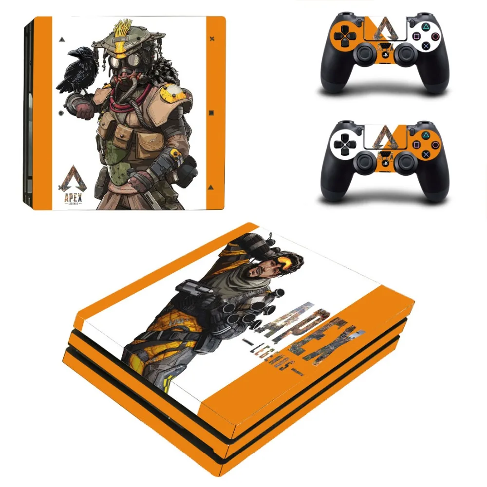 Autocollant de peau de jeu APEX legend, pour Console Sony PlayStation 4 Pro et contrôleur de PS4 Pro