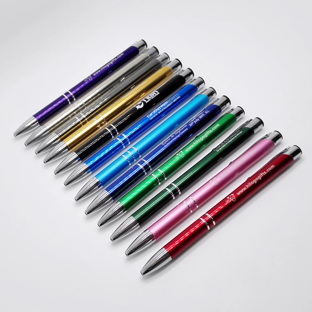 Wholesale UK wedding favors cheap personalized wedding gifts quality ballpen 100pcs a lot custom with your logo text BY laser