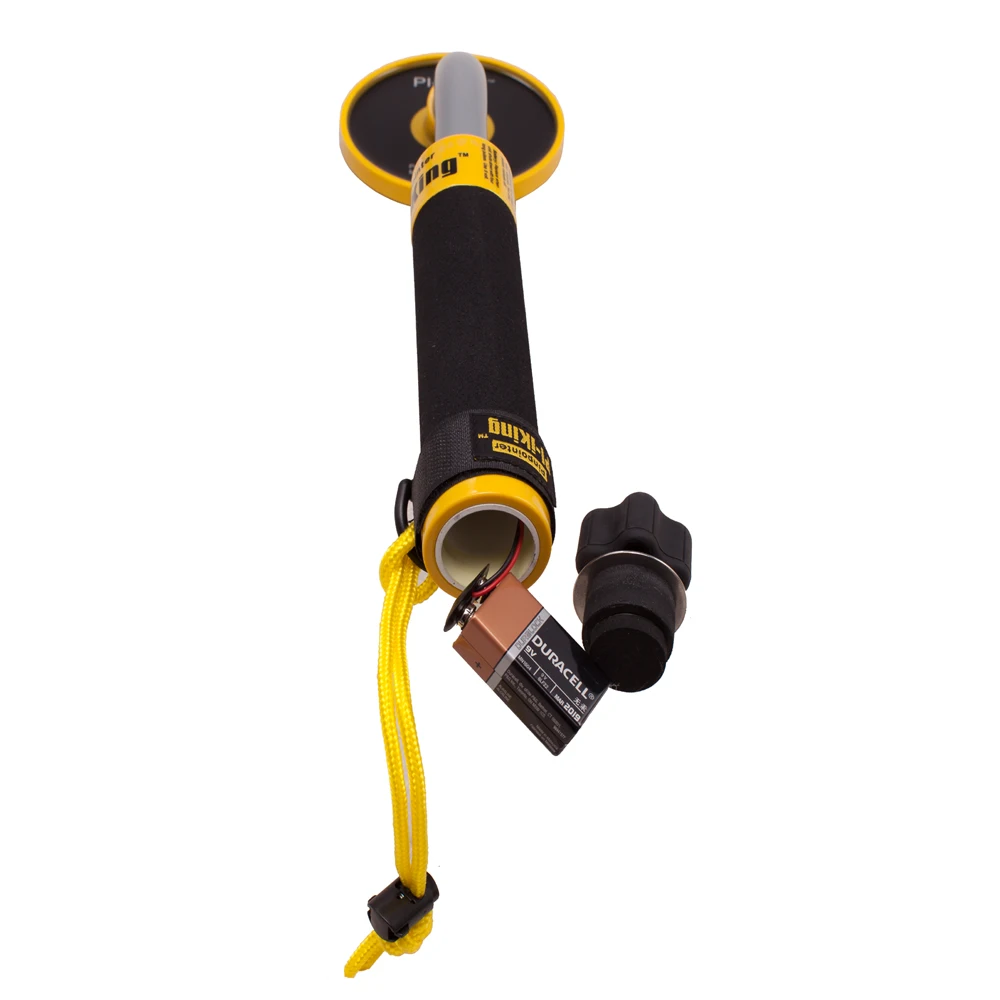 Underwater Metal Detector PI-Iking 750 Induction Pinpointer Expand Detection Depth with LED Light when Detects