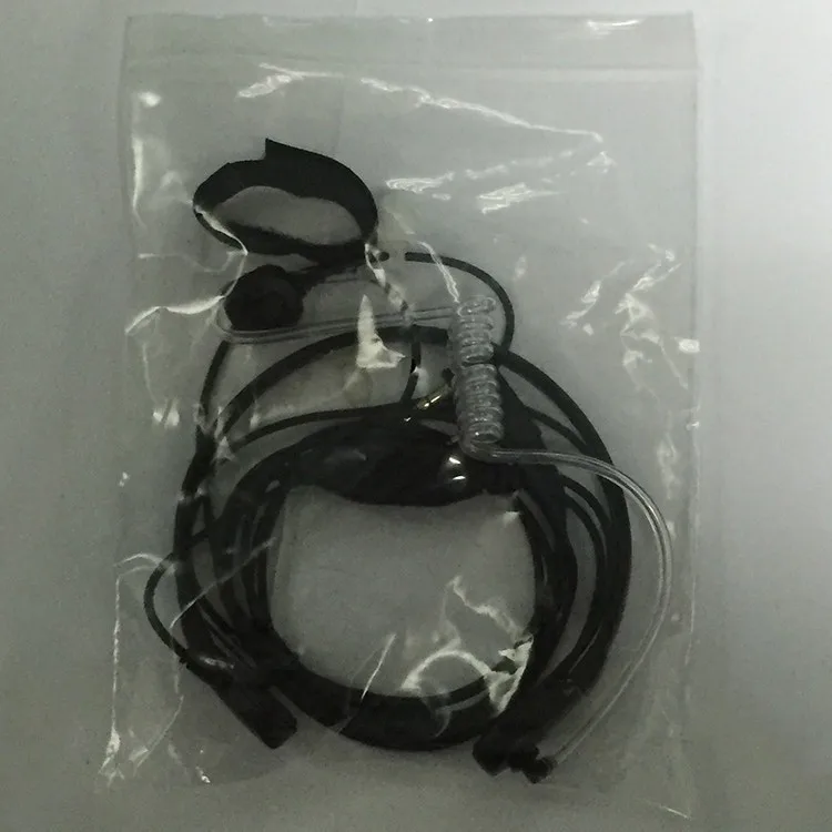 2 Pin PPT baofeng Headset Throat Microphone For uv 5r baofeng uv-5r BF-888S Kenwood Accessories Radio Walkie Talkie Throat Mic