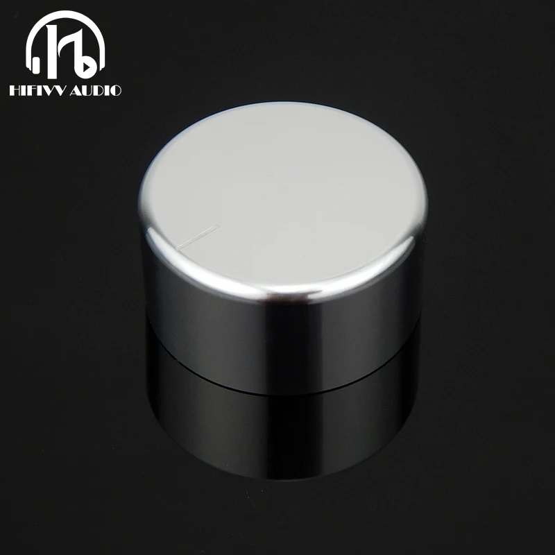 Aluminiowy pokrętło głośności potencjometru wzmacniacza audio HIFI Średnica 44 mm Wysokość 22 mm