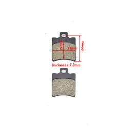 Motorcycle Brake Disks Pads for YAMAHA 50 Breeze BW50 BW Bump BWS50 BWS CS50 CS Z Jog RR CW50 CW JOG-Z YA50 YA 50 YE50 YE80
