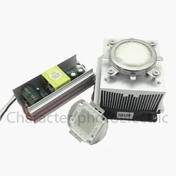 100W LED UV 395-400nm led chip +100W AC 85-265V driver + heatsink+ 90 degree Lens with Reflector Collimator kit