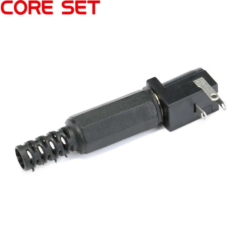 10Pcs DC-005 5.5*2.1 DC Power Jack Plug PCB Mount Connector 5.5x2.1mm DC Power Male DIY Electronic Plug Charging Socket Adapter