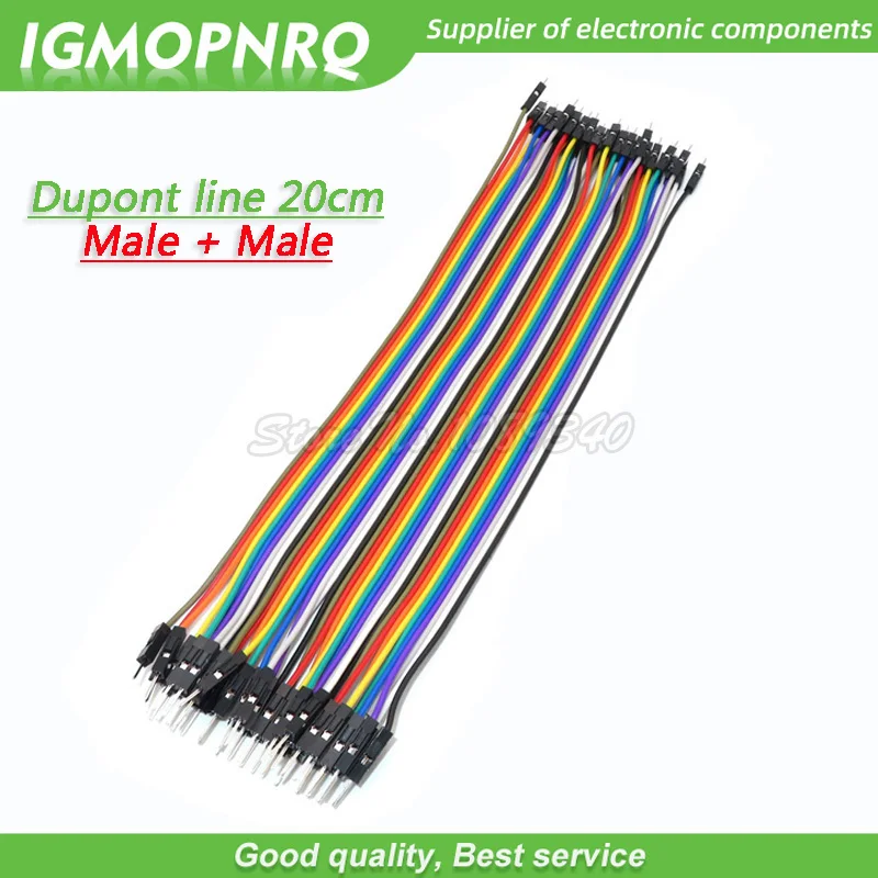 40 / 120pcs 40PIN 20CM Dupont Line Male to Male + Female  and Female to Female Jumper Dupont Wire Cable For Arduino DIY KIT