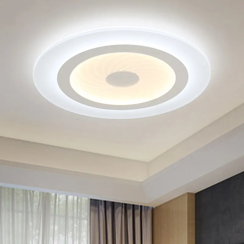 

Modern LED Ceiling Lights Acrylic Ultrathin Living Room Ceiling Lights Bedroom Decorative Lampshade Lamparas De Techo