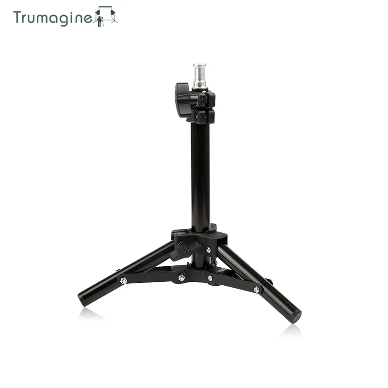 42CM/1.4ft Light Stand Tripod With flat Screw Head For Photo Studio Desktop Light Lamp Stand Video Lamp Holder