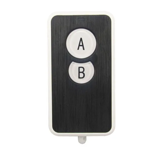 

xuanlongyuan Ultra -thin acrylic AB Key 2 CH 2CH RF Waterproof Transmitter Wireless Remote Control ,315 / 433.92 MHz /shutters