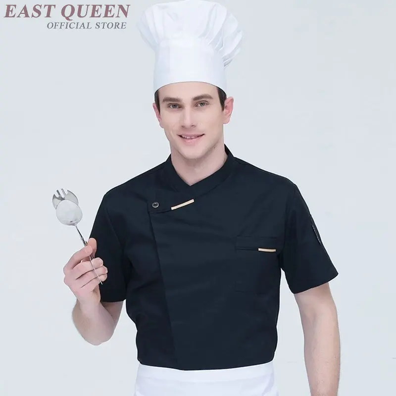 

Food service chef jacket chinese dragon cook clothes women men hotel kitchen chef uniform clothing restaurant uniforms DD1089 Y